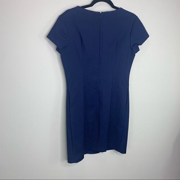 Myrtlewood dress navy classy look size large (D1) - Picture 6 of 9